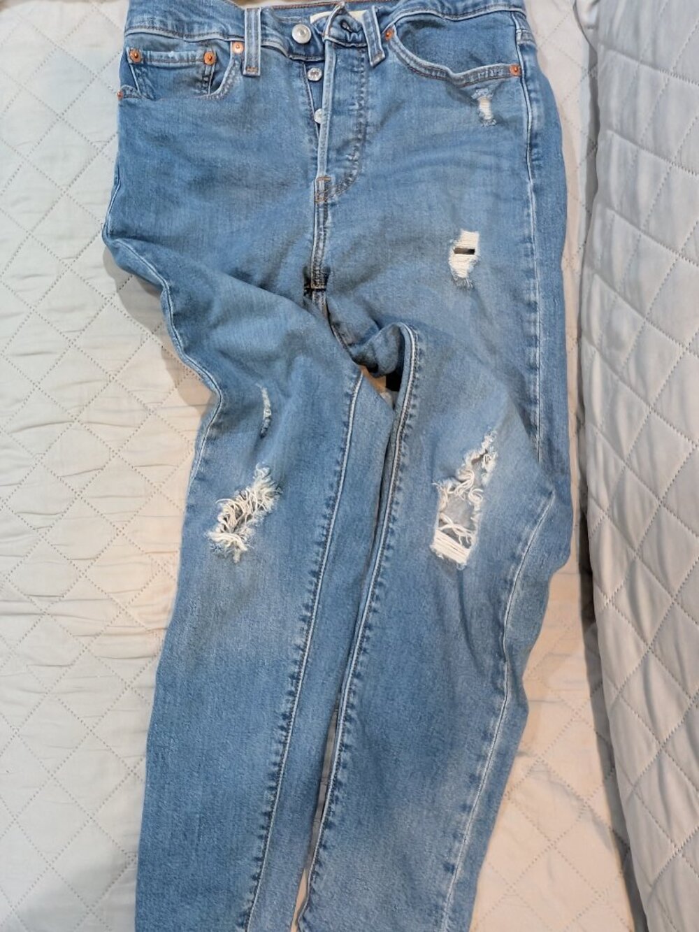 Levi's wedgie skinny jeans